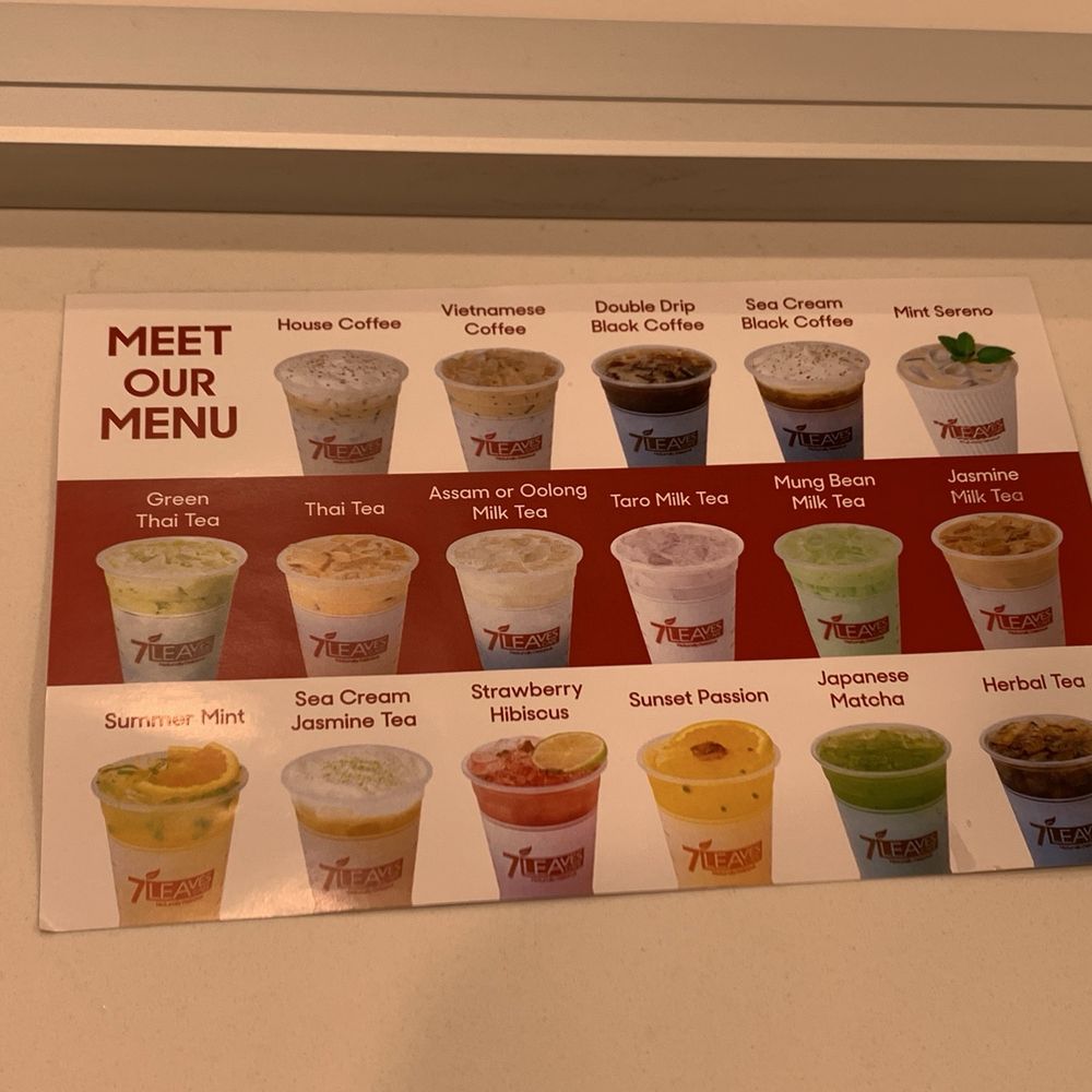 7 Leaves Cafe - List of drinks - Coffee & Tea Near Me - Phoenix, Arizona 7 Leaves Cafe - List of drinks - Coffee & Tea Near Me - Phoenix, Arizona