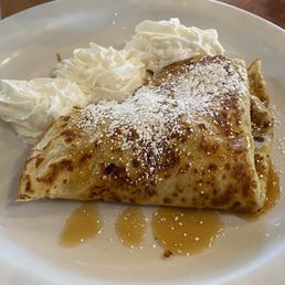 Vegan Apple Caramel Crepe Vegan Apple Caramel Crepe