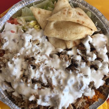 The Halal Guys - Combo platter - Halal Near Me - Springfield, Virginia The Halal Guys - Combo platter - Halal Near Me - Springfield, Virginia