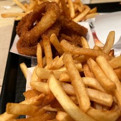 Habit Burger & Grill - Onion Rings & Fries