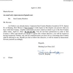 Sun Country Realtors - Can't even go in the office and express your concerns they know they're wrong.