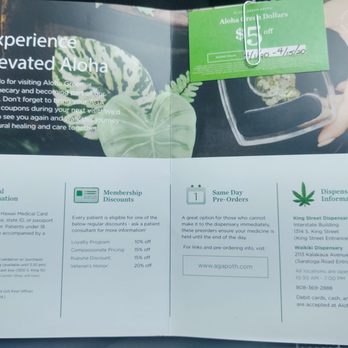 Aloha Green Apothecary - King St - Cannabis Clinics Near Me - Honolulu, Hawaii