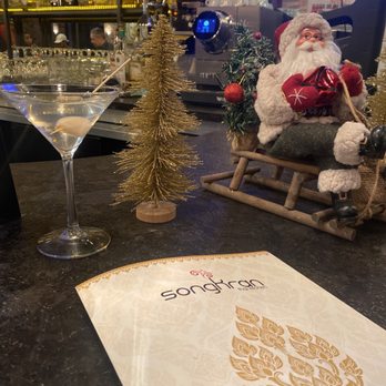 Songkran Thai Kitchen - Lychee martini - Thai Near Me - Houston, Texas