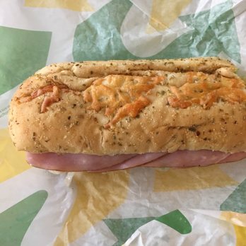 Subway - Ham, and Swiss Cheese Sandwich - Sandwiches Near Me - Fredericksburg, Virginia