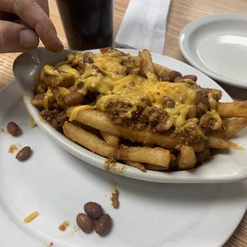 The Apple Basket Cafe - Chili cheese fries - American Near Me - Macon, Missouri