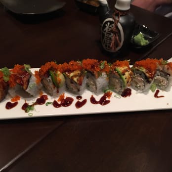 Oyama Sushi - Aloha roll, Unagi with Avocado, yum! - Japanese Near Me - Greenbrae, California