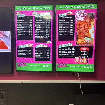 Lolis Tacos - Benjamin - Menu - Mexican Near Me - Tampa, Florida Lolis Tacos - Benjamin - Menu - Mexican Near Me - Tampa, Florida