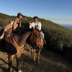 High Horse Malibu - queen laurel and i on the latigo canyon ride