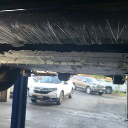 Meineke Car Care Center - Skid plate had to be tied with zip ties