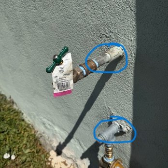 Wizard Plumbing & Drain - $450 spigot that I got instead of removing galvanized and installing new shutoff valve. - Plumbing Near Me - San Mateo, California Wizard Plumbing & Drain - $450 spigot that I got instead of removing galvanized and installing new shutoff valve. - Plumbing Near Me - San Mateo, California
