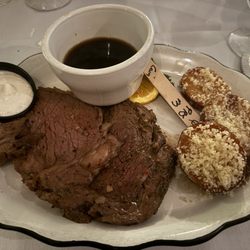 10oz prime rib with cattleman coins