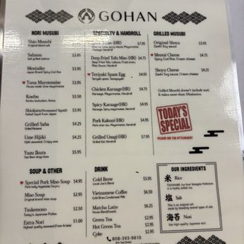 Gohan - Japanese Near Me - Honolulu, Hawaii