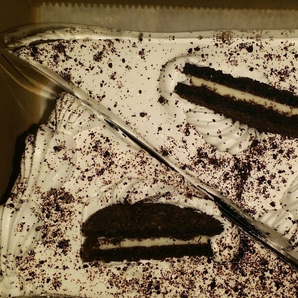 Dulce de Leche Bakery - Bought to have one of these for my Super Bowl kickoff lol in about 10 minutes #OreoCake - Bakeries Near Me - Jersey City, New Jersey