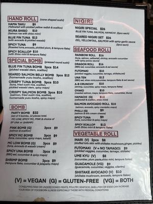 Menu photo 2 Momo Sushi Shack Brooklyn, NY Menu photo 2 Momo Sushi Shack Brooklyn, NY