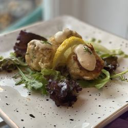 Food is Love Personal Chef Services - Mini Crab Cakes App