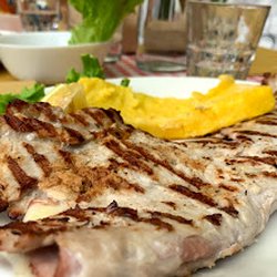 Piccolo Ranch - Lubianska pork with cheese and ham. Amazing dish.