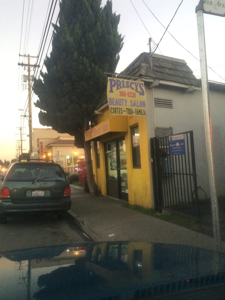 Priscy's Beauty Salon Logo