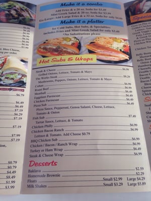 Menu photo 3 Seminole Subs & Gyros Clearwater, FL Menu photo 3 Seminole Subs & Gyros Clearwater, FL