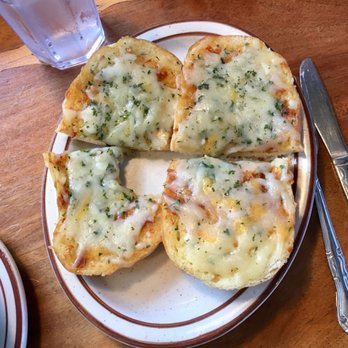 Chowder Bowl - Garlic Onion Cheese Bread ($5.25). OMG, so good! Chowder Bowl, Nye Beach. - Seafood Near Me - Newport, Oregon