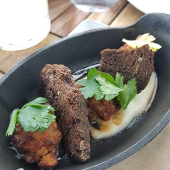 Halifax - Lamb meatballs with crunchy bread - Seafood Near Me - Hoboken, New Jersey