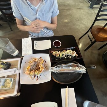 Itto Sushi - Romeo and Juliet Roll (heart), Godzilla Roll, Firebird (foil) - Sushi Bars Near Me - Orem, Utah