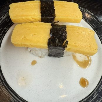 Kaiten Zushi - Tamago Nigiri - nope. - Sushi Bars Near Me - New York, New York Kaiten Zushi - Tamago Nigiri - nope. - Sushi Bars Near Me - New York, New York