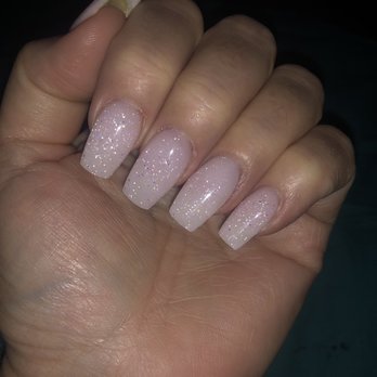 Neon Nails - Sparkle Dip in the natural light. - Nail Salons Near Me - Chandler, Arizona