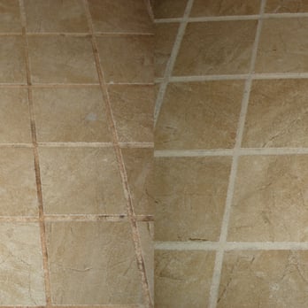 Pristine Clean - Grout before and after - Office Cleaning Near Me - Gainesville, Florida Pristine Clean - Grout before and after - Office Cleaning Near Me - Gainesville, Florida
