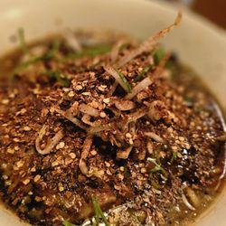 High Five Ramen - Signature bowl half spice