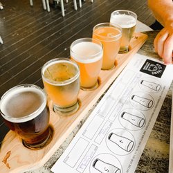 Keel Farms - Flight of beers and ciders