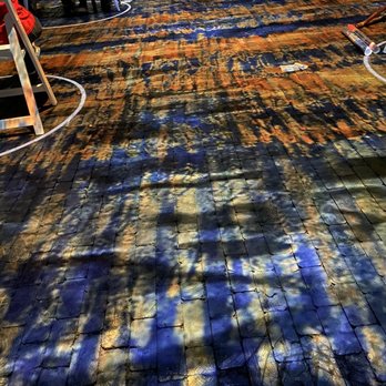 Immersive Van Gogh - Charlotte - Exhibit, art is even on the floors. - Art Galleries Near Me - Charlotte, North Carolina