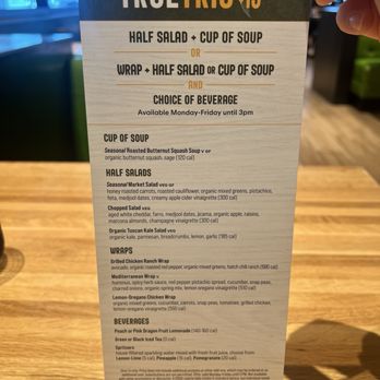 True Food Kitchen - Menu - New American Near Me - Garden City, New York