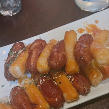 Nolza - Sausage Rice cake Skewer - Pubs Near Me - Buena Park, California