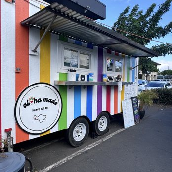 Aloha Made Shave Ice - Shave ice wagon - Shaved Ice Near Me - Lahaina , Hawaii