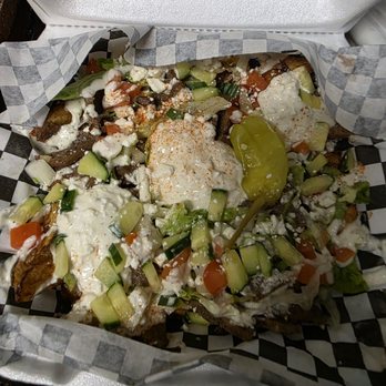 Gyro Grill - The Gyro Fries - Food Trucks Near Me - Boring, Oregon