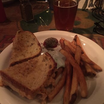 Crossroads Cafe - Reuben New York with French fries and stone IPA - Cafes Near Me - Joshua Tree, California Crossroads Cafe - Reuben New York with French fries and stone IPA - Cafes Near Me - Joshua Tree, California