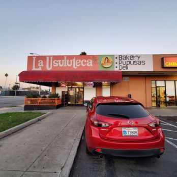 La Usuluteca - a red car parked in front of a bakery - Delis Near Me - Los Angeles, California La Usuluteca - a red car parked in front of a bakery - Delis Near Me - Los Angeles, California
