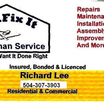 Mr. Fix It Handyman Service - Handyman Near Me Mr. Fix It Handyman Service - Handyman Near Me