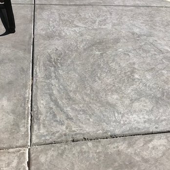 McCabe's Landscape Construction - The concrete all throughout our backyard is chipping at the edges. - Landscaping Near Me - Murrieta, California