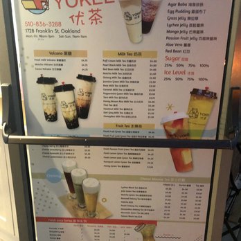 Yokee Milk Tea - Just FYI, they don't have Durian Cheese Mousse - Bubble Tea Near Me - Oakland, California Yokee Milk Tea - Just FYI, they don't have Durian Cheese Mousse - Bubble Tea Near Me - Oakland, California