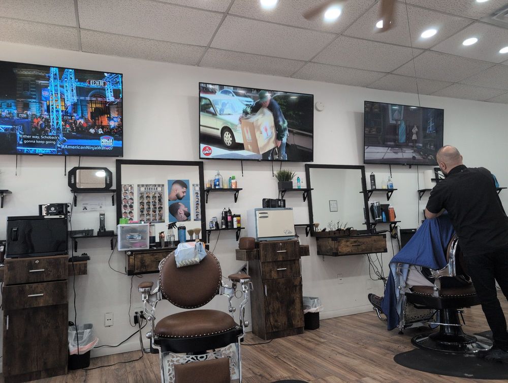 Hammurabi Barbershop Logo