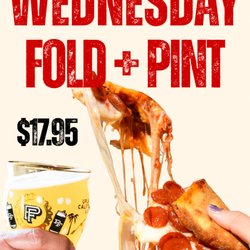 Pro-Five Brewing Company - Every Wednesday come in for a Fold + Pint for $17.95
