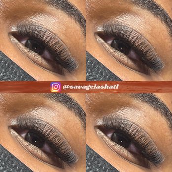 SavageLashes ATL - Hybrid Set - Eyelash Service Near Me