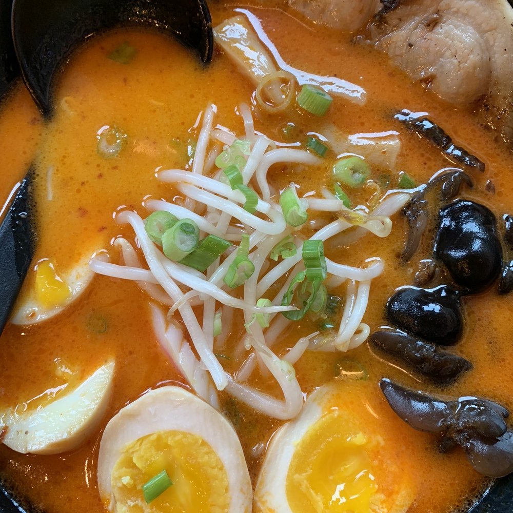 Ramen 101 - Spicy tonkatsu with egg - Ramen Near Me - Castro Valley, California
