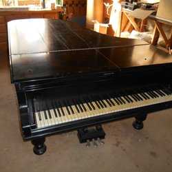 Paul's Fine Furniture Restoration - BEFORE 1898 Steinway grand