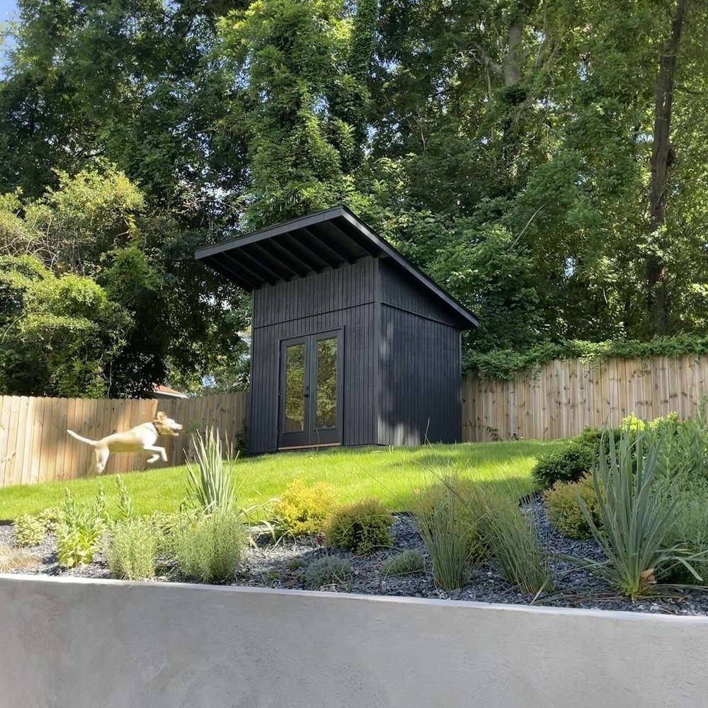 Calixto Wood - The shed I designed and he helped make come to life with the foundation, supplying all materials, building and painting. - General Contractors Near Me - Atlanta, Georgia