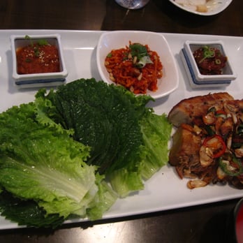 TTOWA - "Bbo Ssam" (Pork Belly Wrap) - Korean Near Me - Arlington Heights, Illinois TTOWA - "Bbo Ssam" (Pork Belly Wrap) - Korean Near Me - Arlington Heights, Illinois