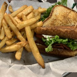 Flint Hills Saloon & Eatery - BLT with fries