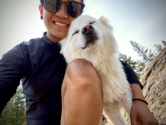 Dog Walking or Running - Did you know that exercise is just as important for dogs as it is for us humans? Let me help with mental and physical stimulation with a walk or run around your pets familiar neighborhood or a park of your choice.

1/2 hour walk $25
2 mile run $25 
Each additional dogs $3

*all visits come with additional 10-15 mins to allow time to replenish water bowls, gather mail, tend to house plants and of course extra love and belly rubs for your furry babies*

​*Large dogs are welcome!

*Multiple dog walks available as long as all dogs get along (: