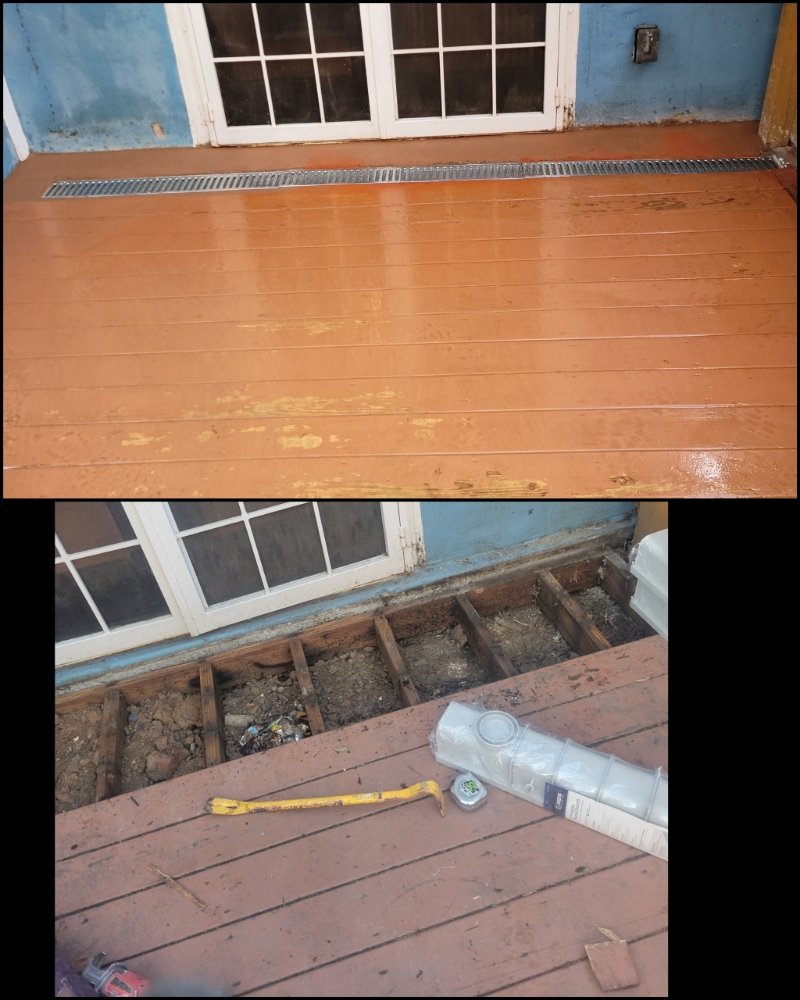 Slide of Go Away Drains